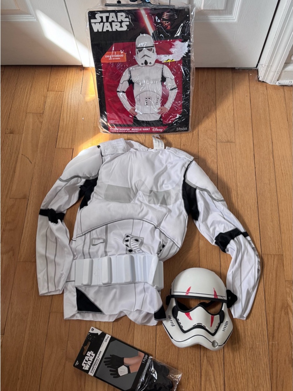 Star Wars First Order Stormtrooper Costume Set - White/Black